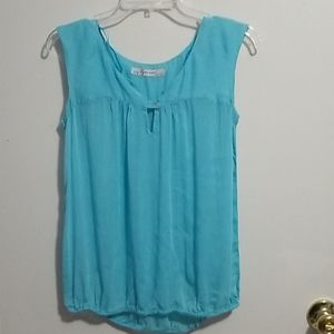 Zara Basic S Light Blue Tank Top